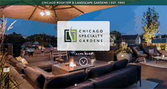 Desktop Screenshot of chicagogardens.com